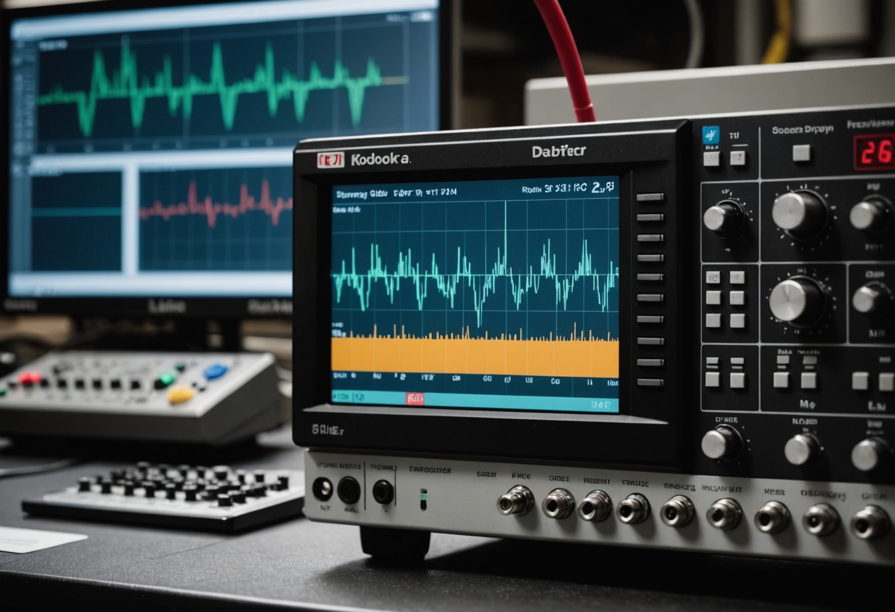 Vibration FFT bearing fault analysis