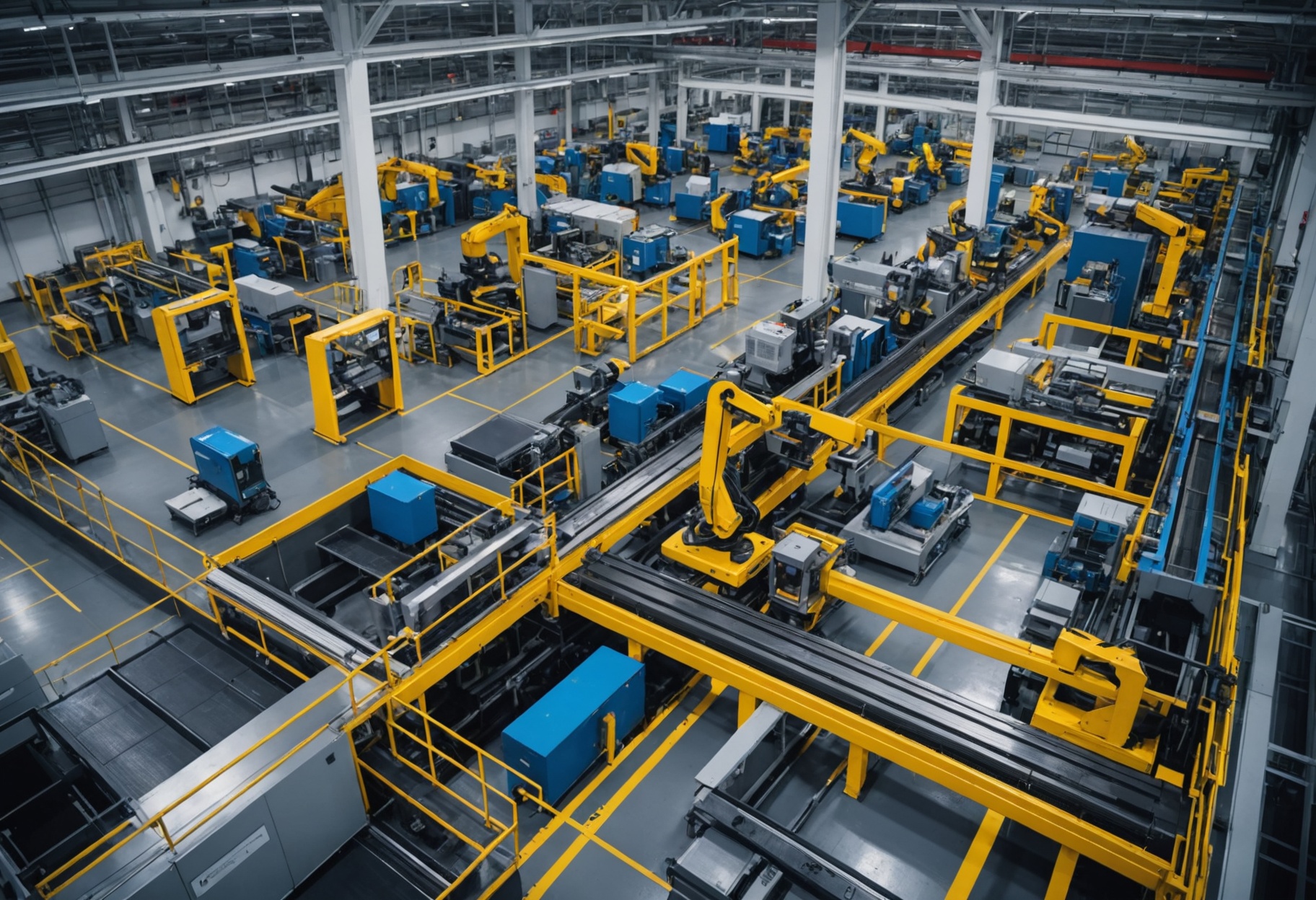 Industrial manufacturing plant