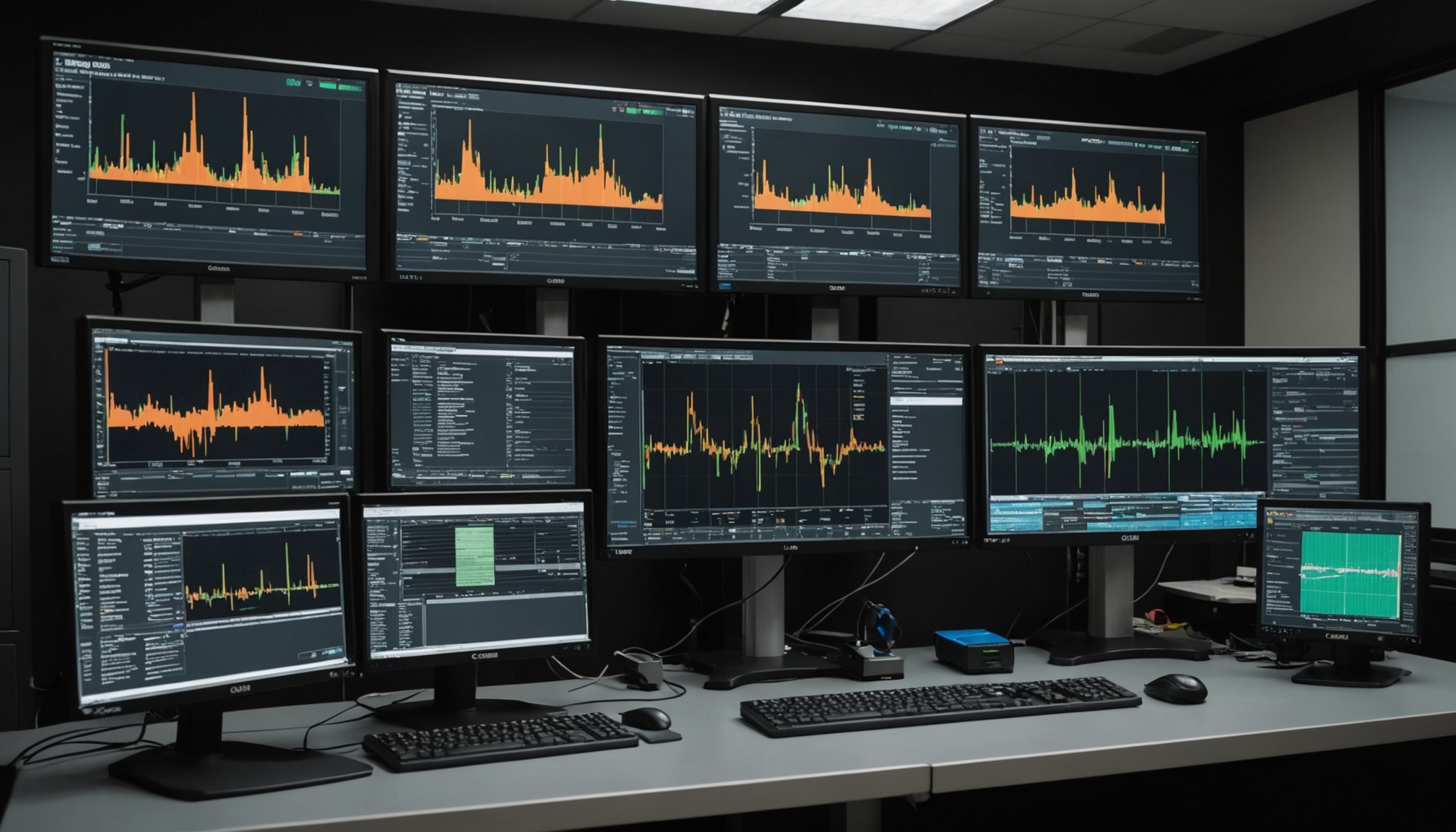 EdgeRun AI platform dashboard showing vibration analysis and asset health monitoring